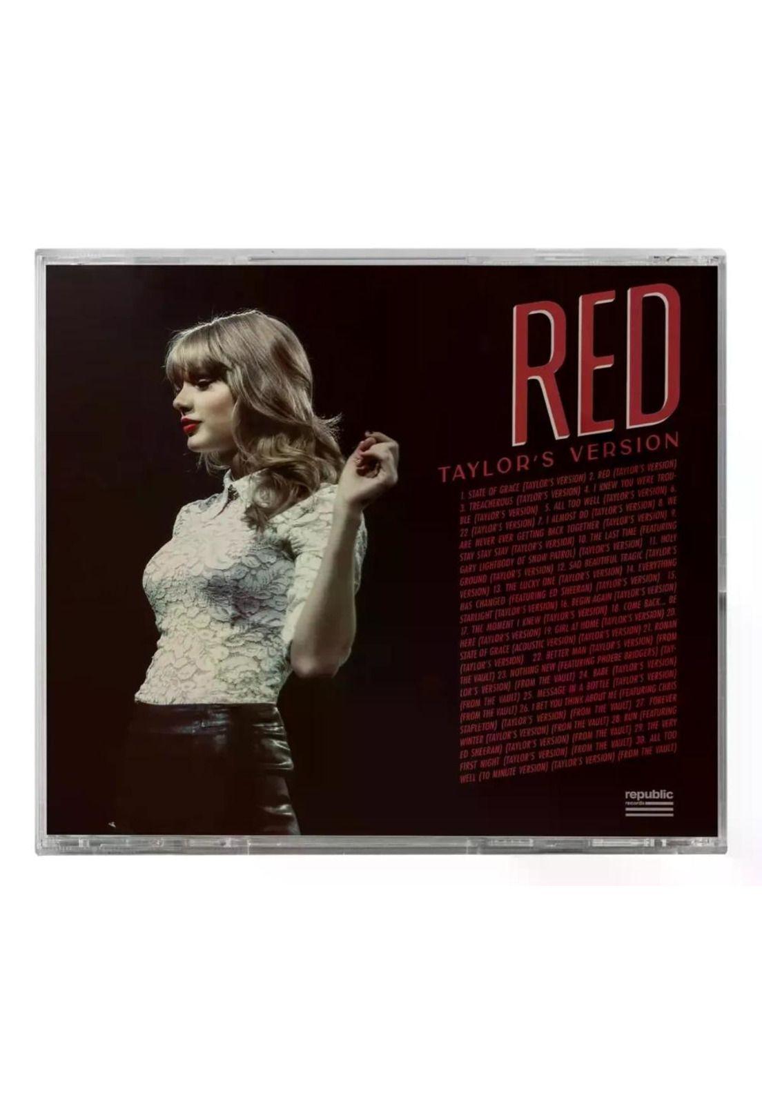 CD TAYLOR SWIFT/ RED (TAYLOR'S VERSION) 1CD-2