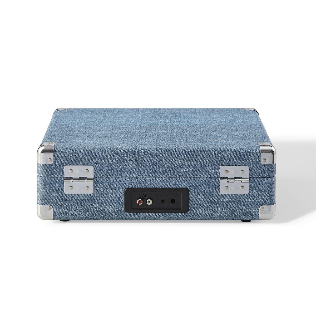 Tornamesa crosley / cruiser deluxe bt blue jeans + 4lp exc-4