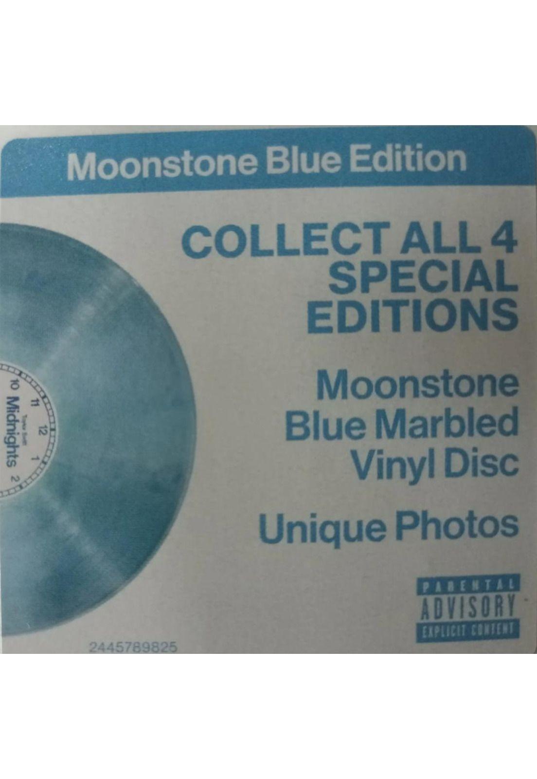 VINILO TAYLOR SWIFT/ MIDNIGHTS  MOONSTONE BLUE VINYL  1LP-1