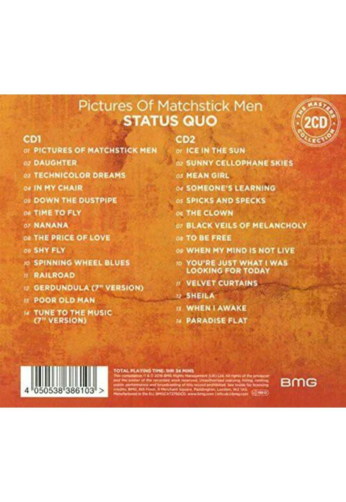 CD STATUS QUO/ PICTURES OF MATCHSTICK MEN 2CD-1