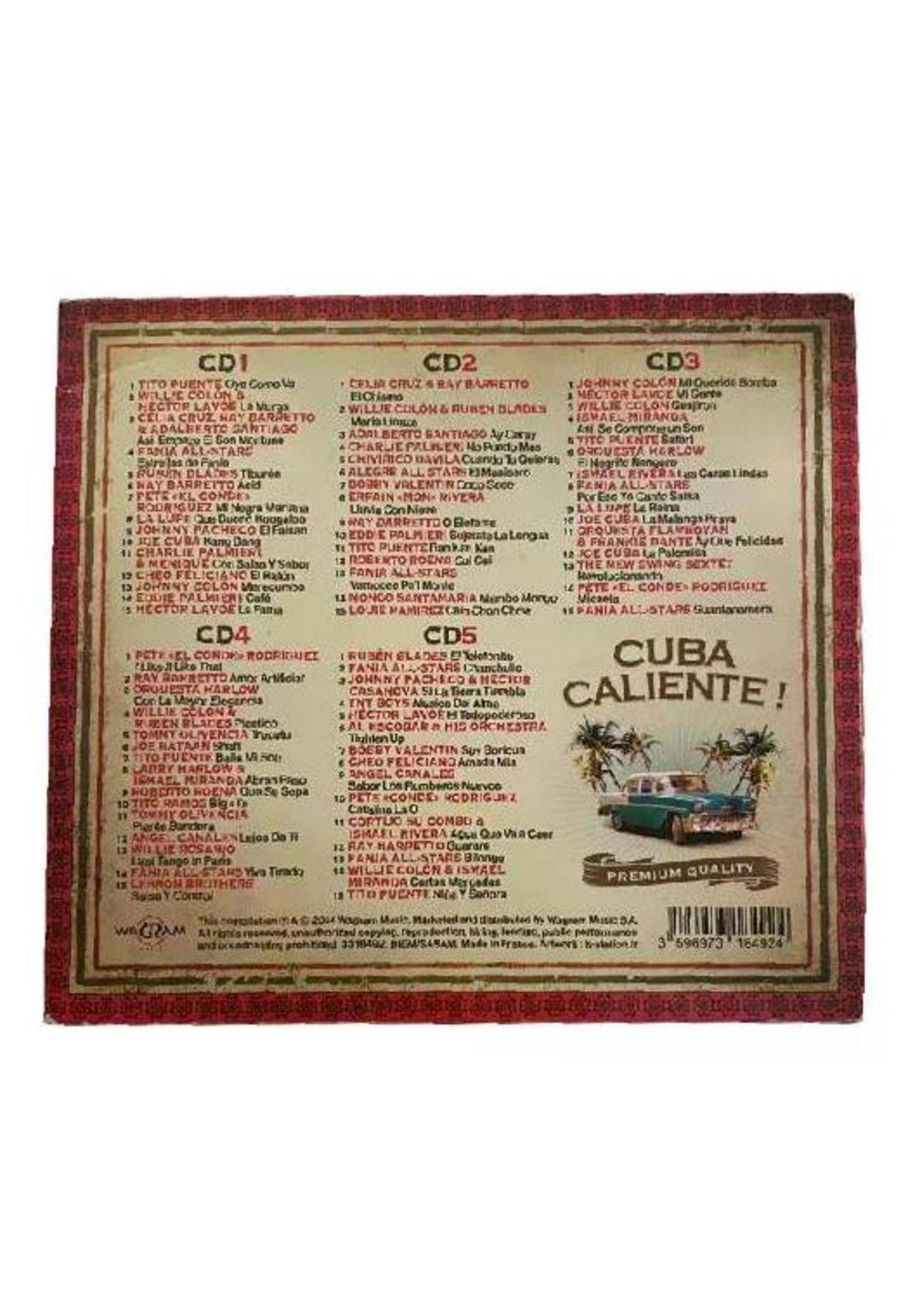 CD VARIOS ARTISTAS/ CUBA CALIENTE 5CD-1