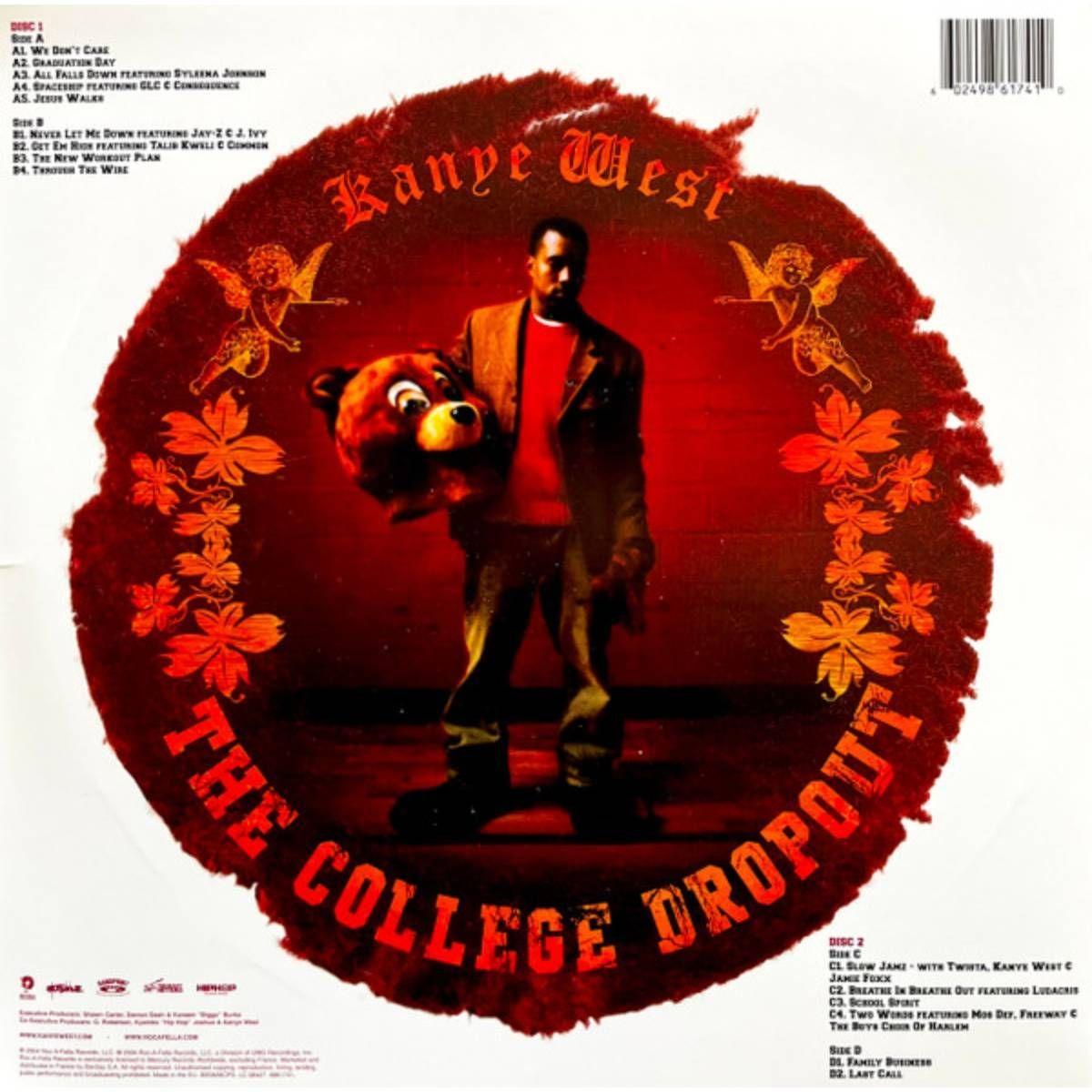 VINILO KANYE WEST/ THE COLLEGE DROPOUT 2LP-1