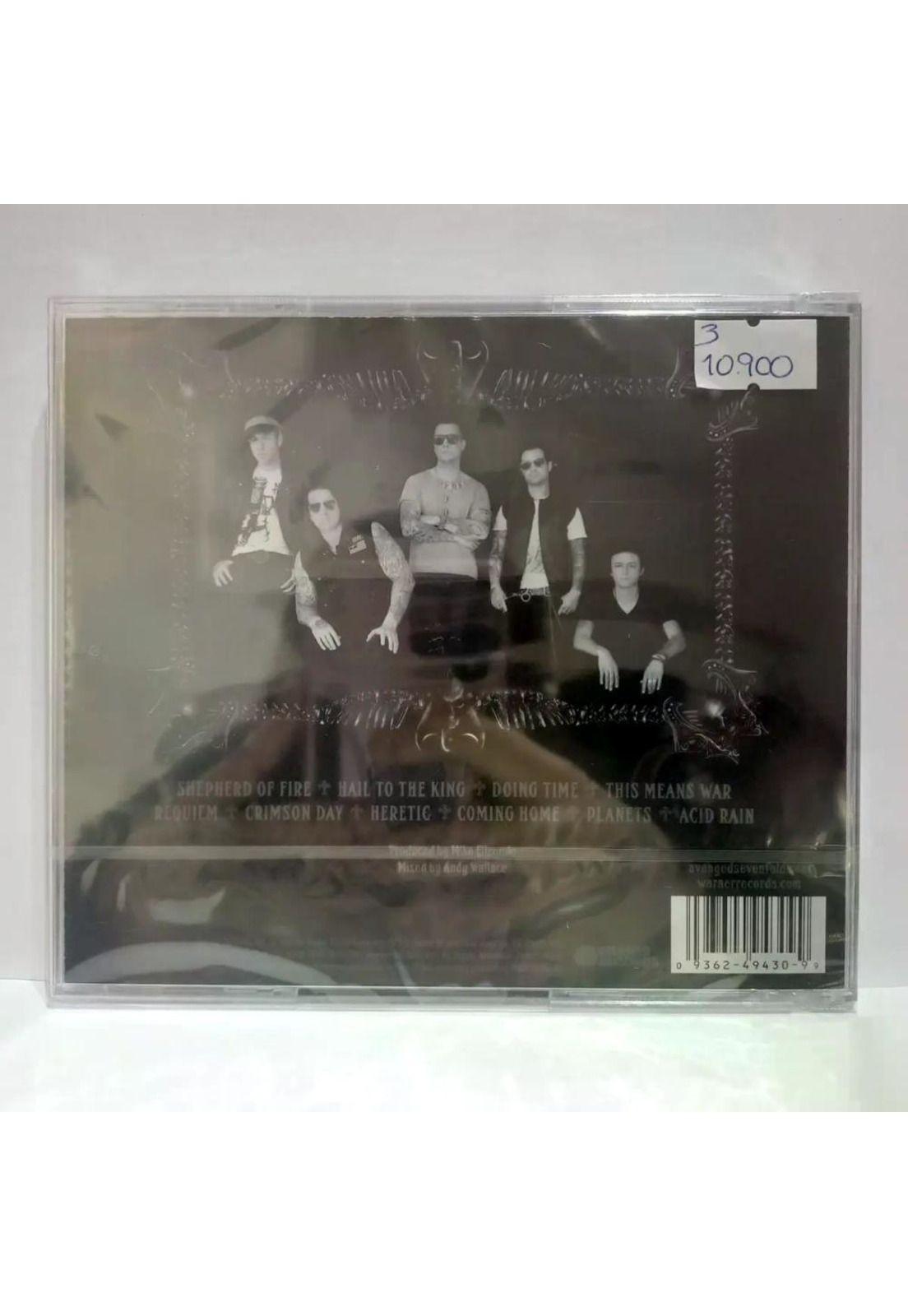 CD AVENGED SEVENFOLD/ HAIL TO THE KING 1CD-2
