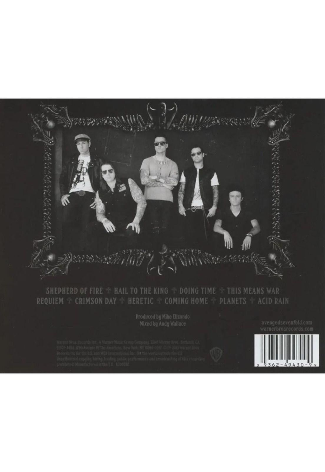 CD AVENGED SEVENFOLD/ HAIL TO THE KING 1CD-6