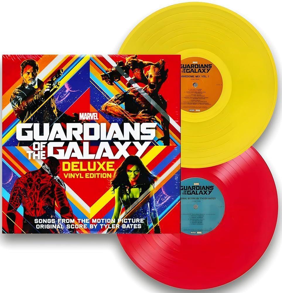 VINILO VARIOS ARTISTAS/ GUARDIANS OF THE GALAXY VOL.1 (RED/YELLOW VINYL) 2LP-1
