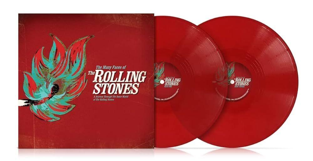 VINILO VARIOS ARTISTAS/ THE MANY FACES OF THE ROLLING STONES (RED VINYL) 2LP-1