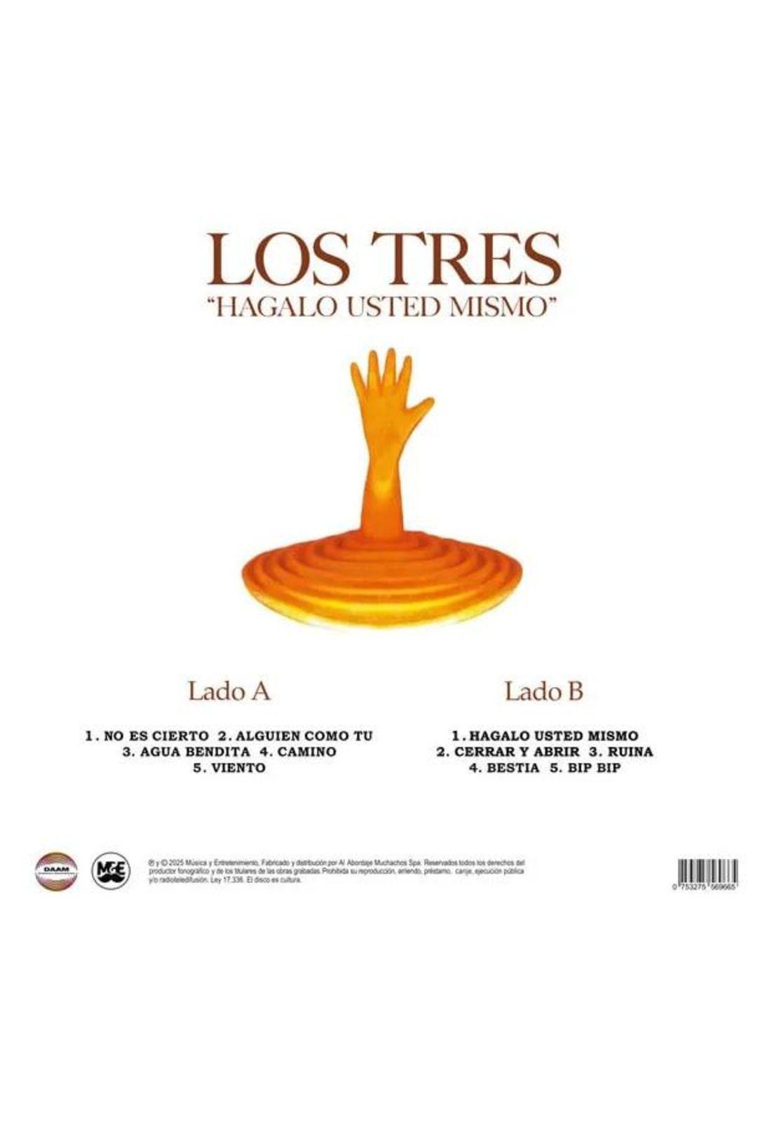 VINILO LOS TRES/ HAGALO USTED MISMO (WHITE VINYL) 1LP-1