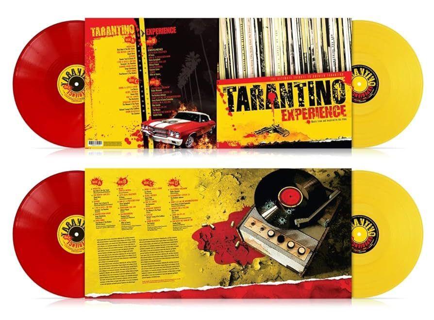 VINILO VARIOS ARTISTAS/ THE TARANTINO EXPERIENCE (RED & YELLOW VINYL) 2LP-2
