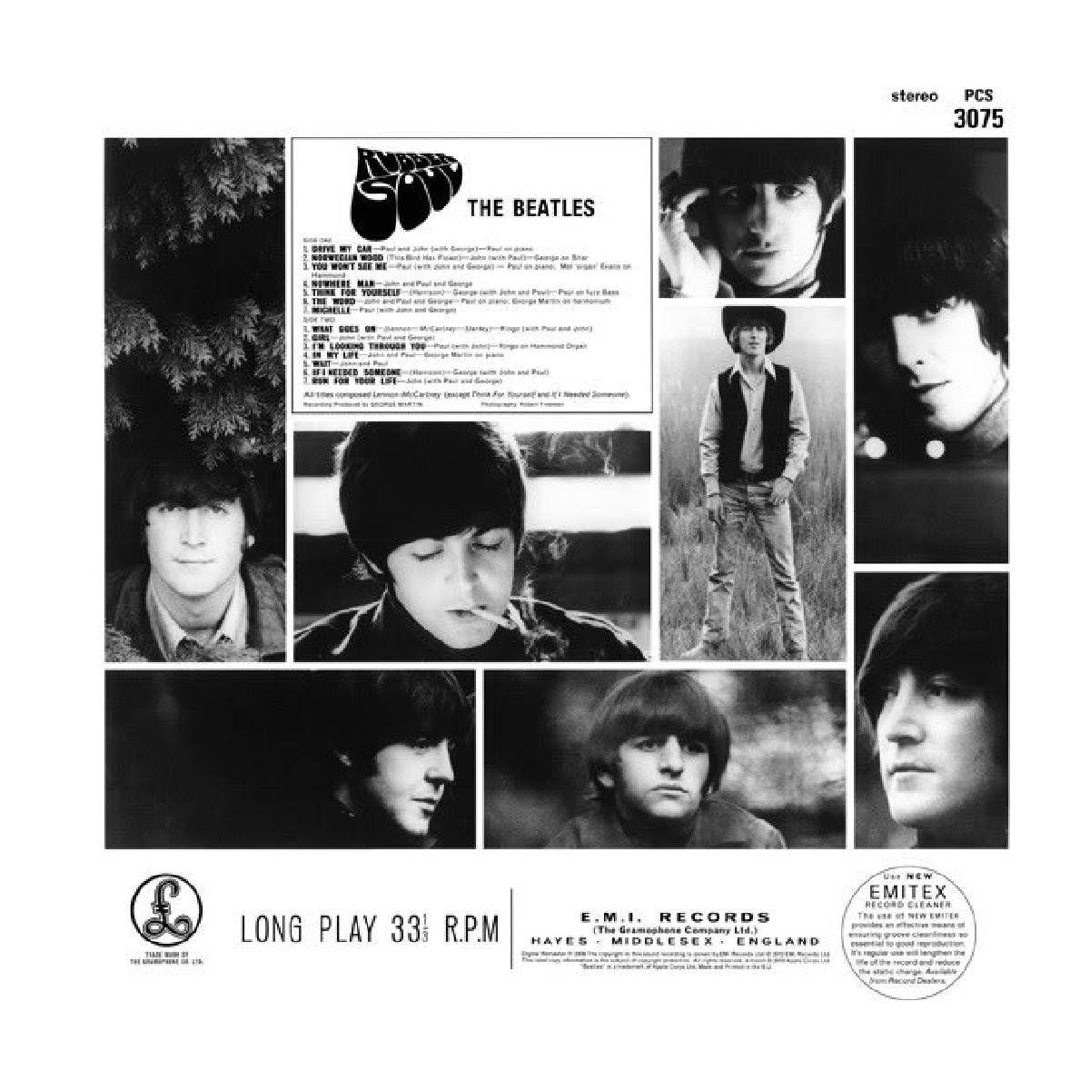 VINILO THE BEATLES/ RUBBER SOUL REMASTERED STEREO 1LP-1