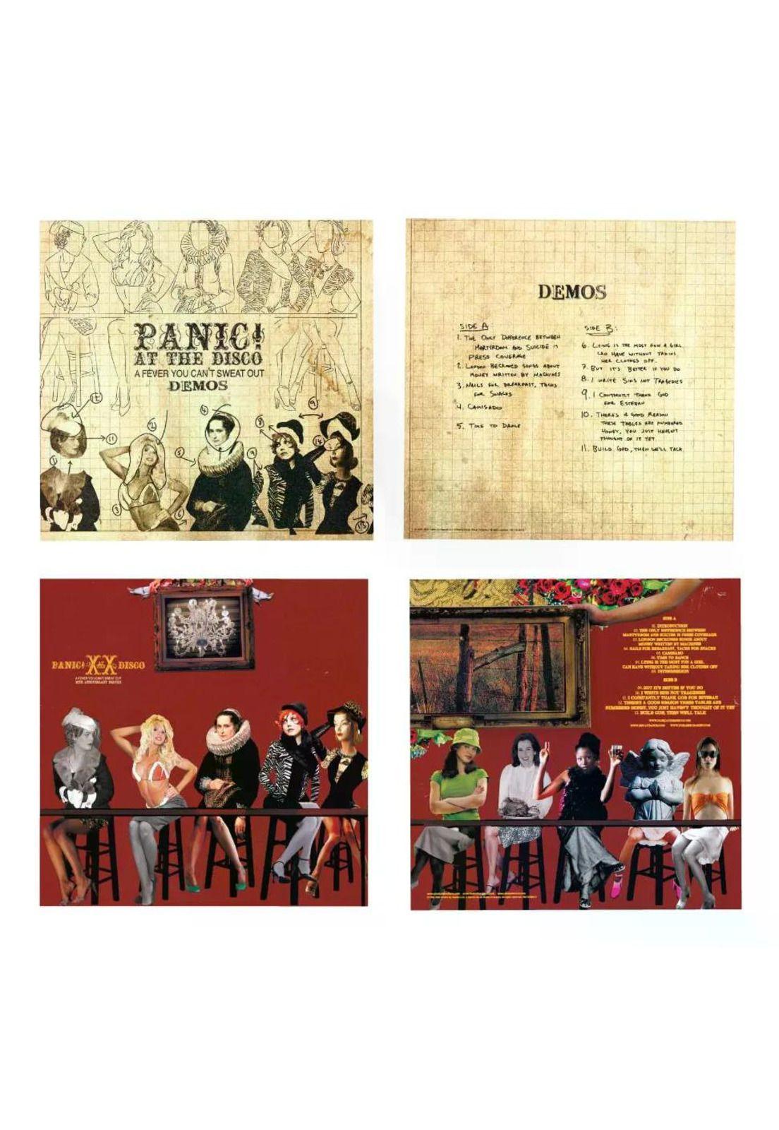VINILO PANIC! AT THE DISCO/ A FEVER YOU CAN'T SWEAT OUT - 20TH ANNIVERSARY (RED APPLE VINYL) 2LP-2