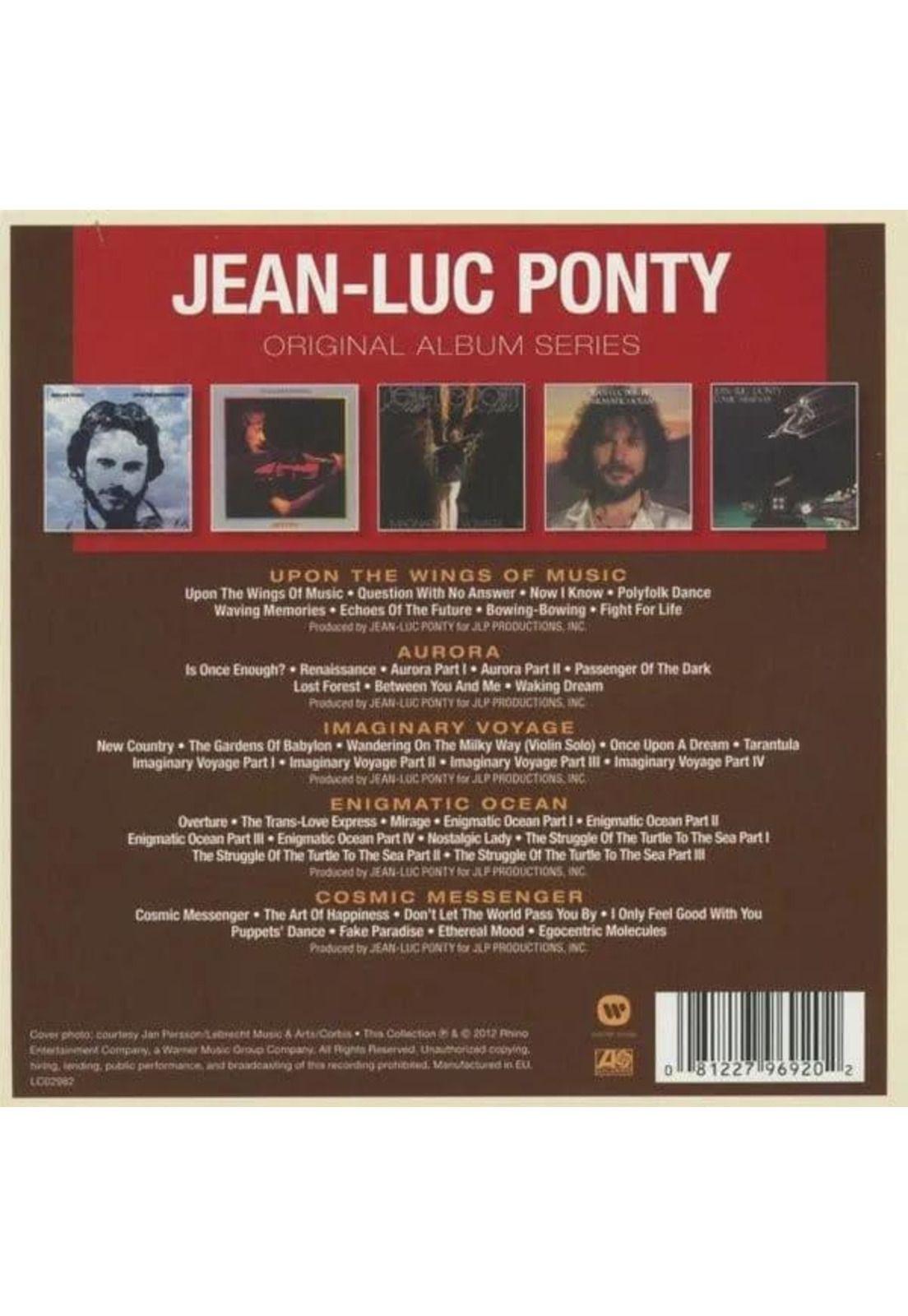 CD JEAN-LUC PONTY/ ORIGINAL ALBUM SERIES 5CD-1