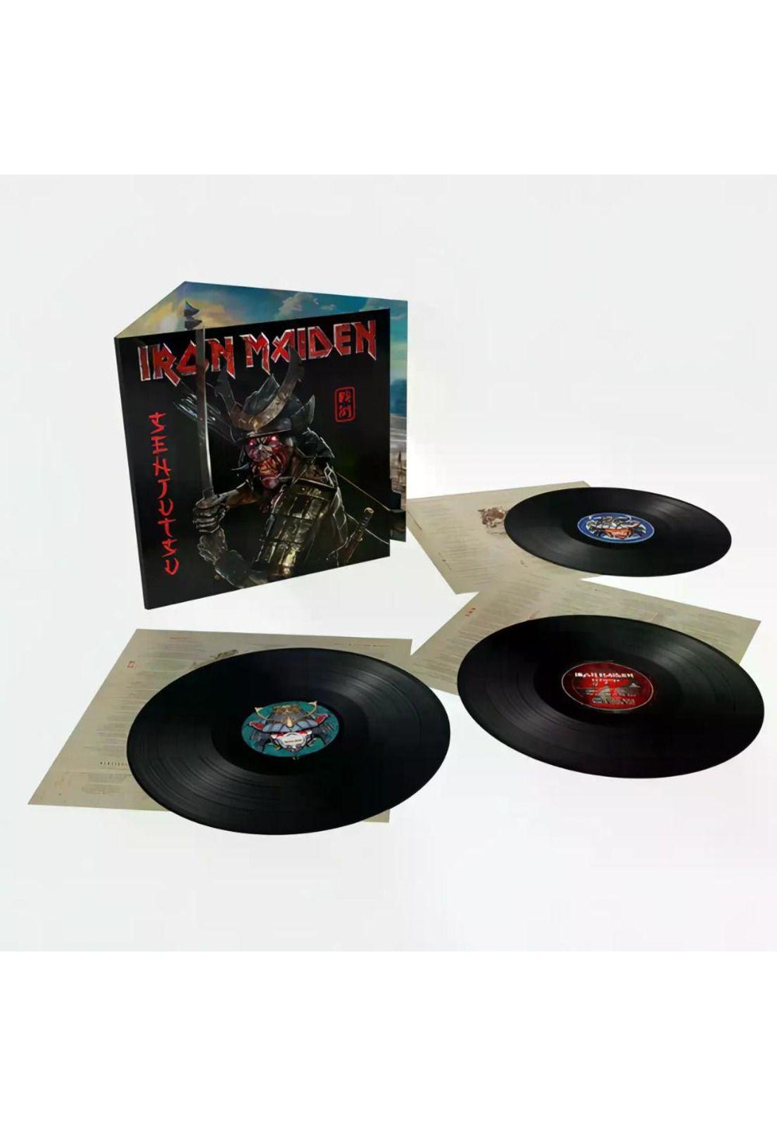 VINILO IRON MAIDEN/ SENJUTSU 3LP-0