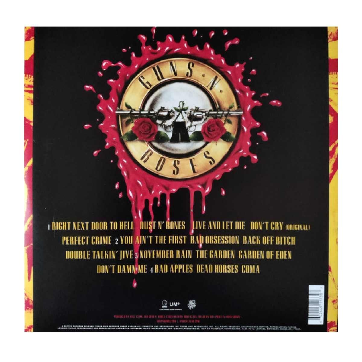 VINILO GUNS N' ROSES/ USE YOUR ILLUSION I REMASTERIZADO 2LP-1