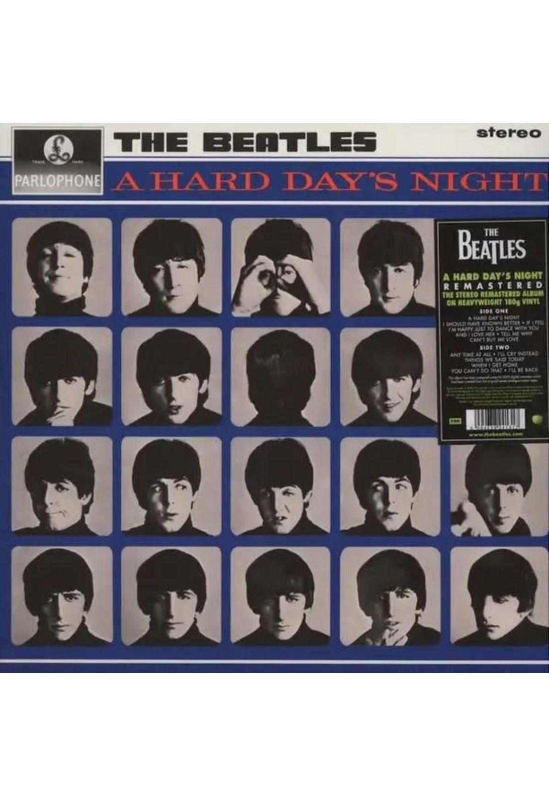 VINILO THE BEATLES/ A HARD DAY'S NIGHT REMASTERED 1LP VARIANTE-2