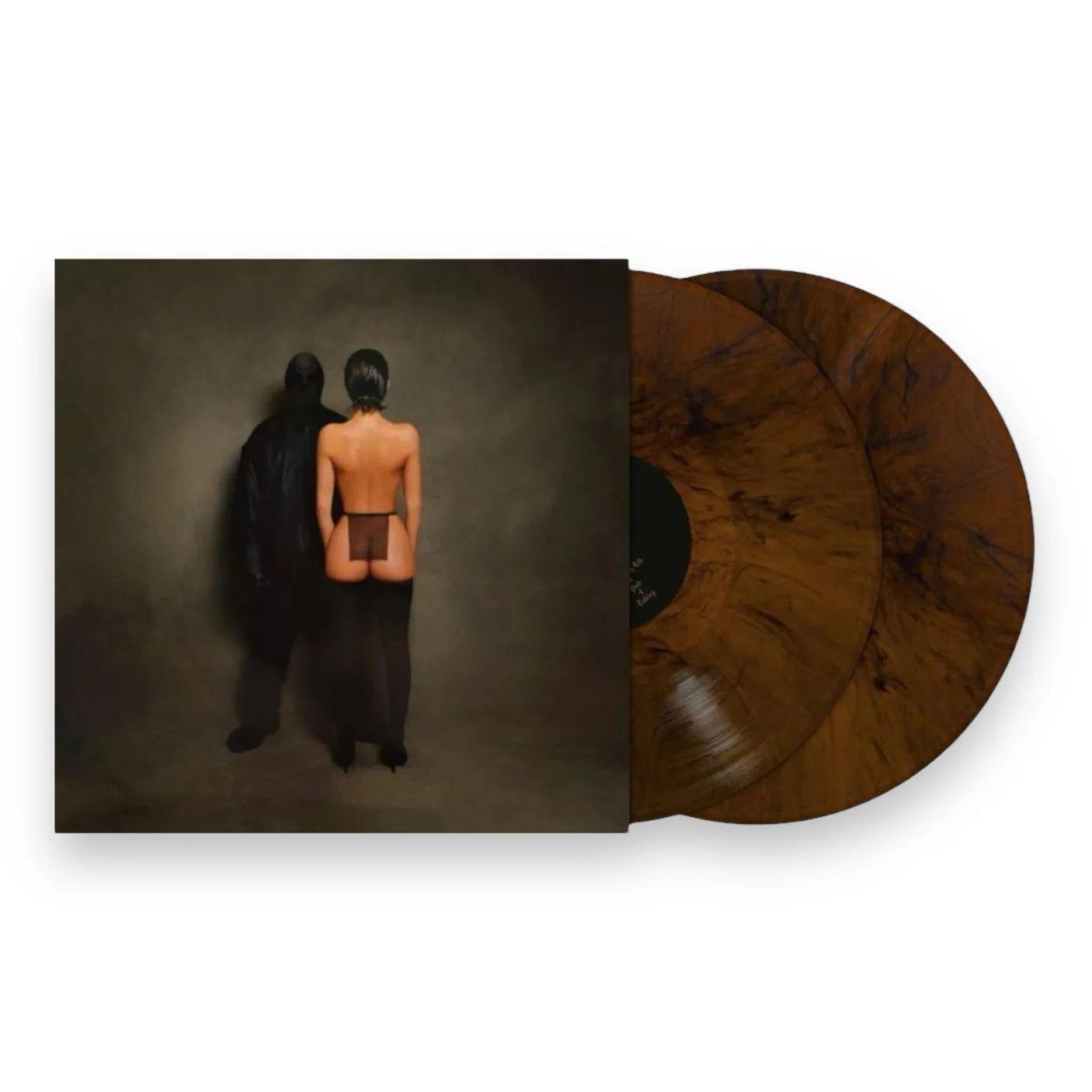 VINILO YE, TY DOLLA SIGN (WEST KANYE)/ VULTURES 1 (BROWN MARBLE VINYL) 2LP-1