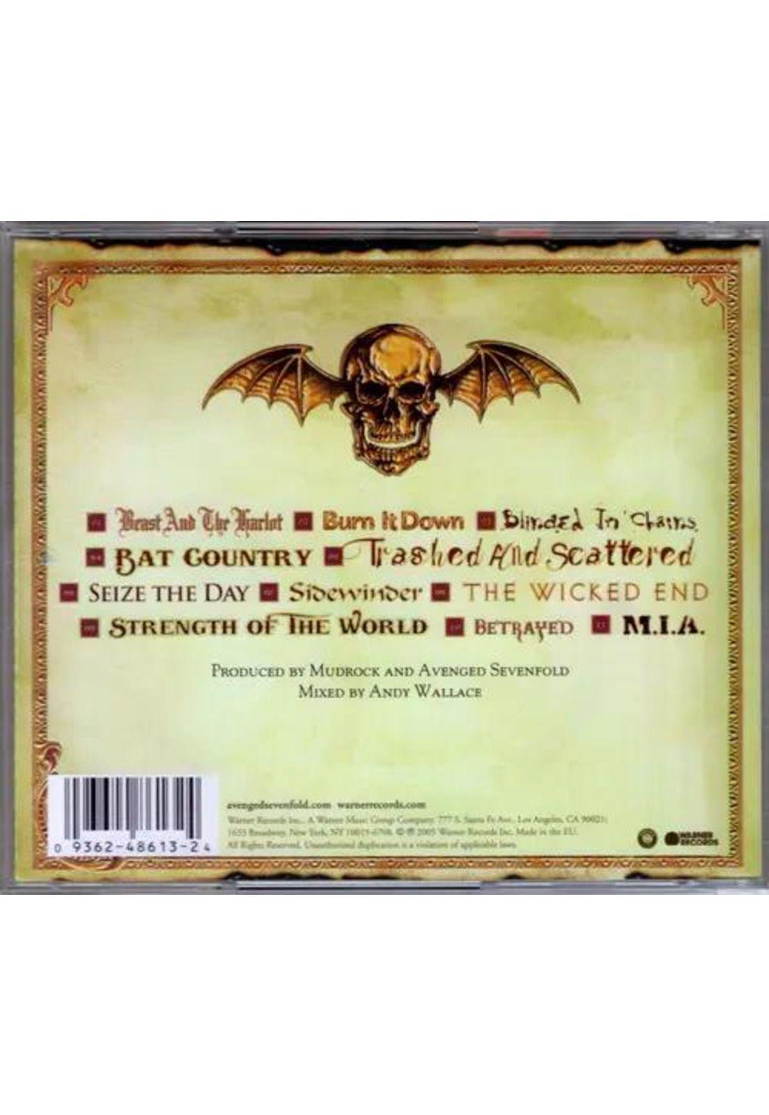 CD AVENGED SEVENFOLD/ CITY OF EVIL 1CD-3
