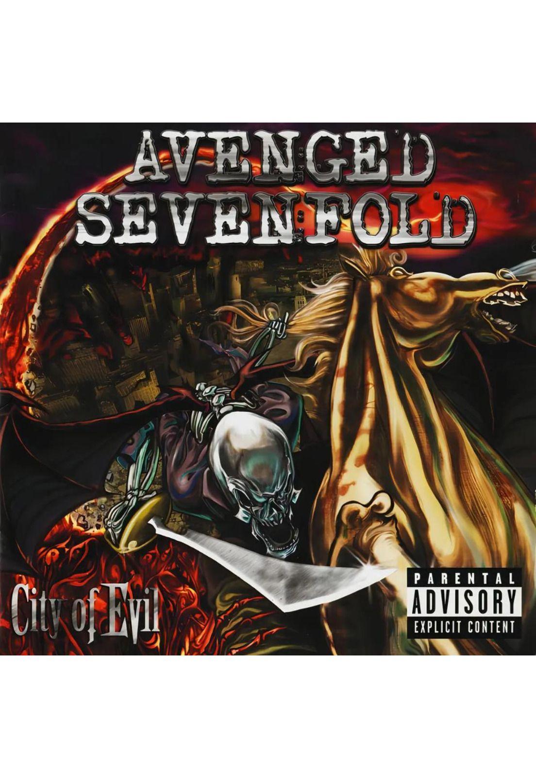 CD AVENGED SEVENFOLD/ CITY OF EVIL 1CD-4
