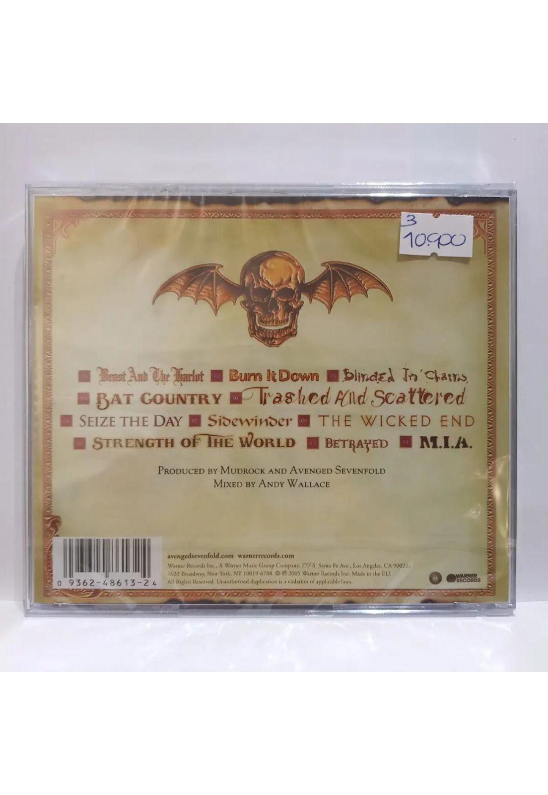 CD AVENGED SEVENFOLD/ CITY OF EVIL 1CD-5
