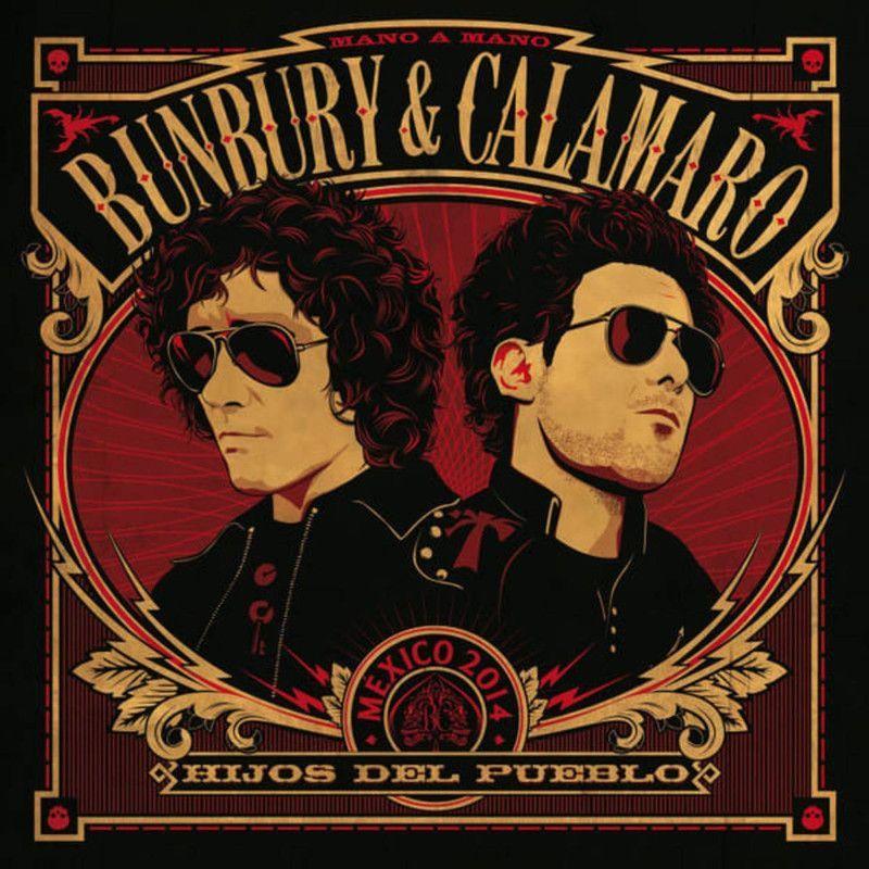 Vinilo Bunbury & Calamaro/ Hijos Del Pueblo 2(Lp+Cd)-0