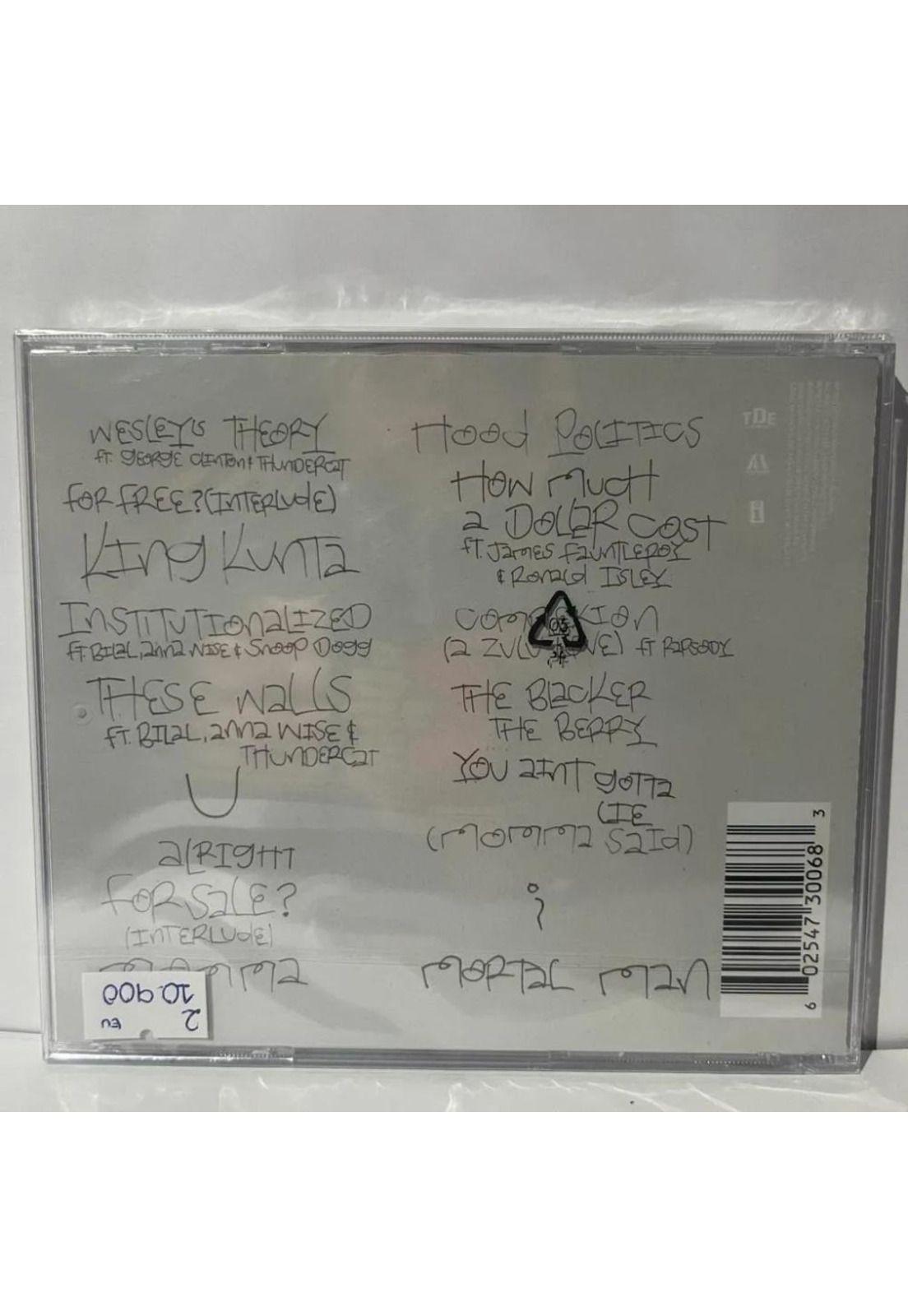CD KENDRICK LAMAR/ TO PIMP A BUTTERFLY 1CD-2