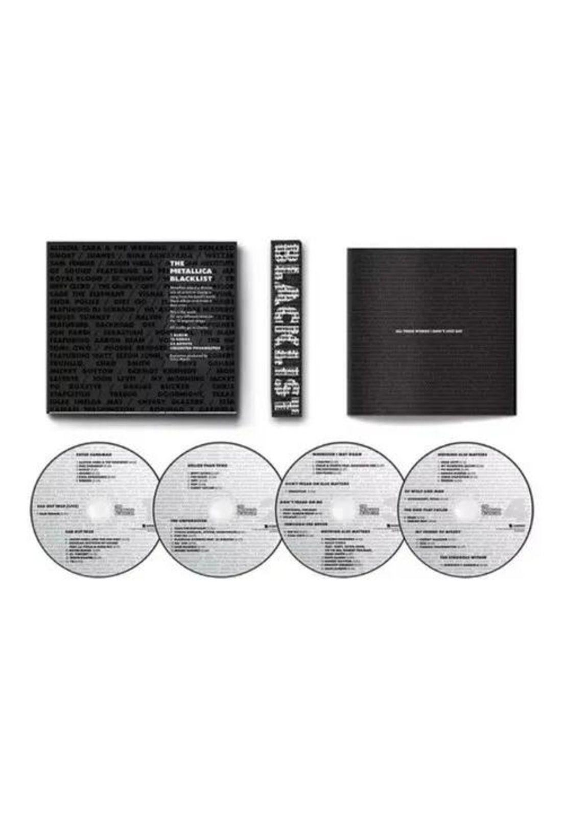 CD VARIOS ARTISTAS/ THE METALLICA BLACKLIST 4CD-0