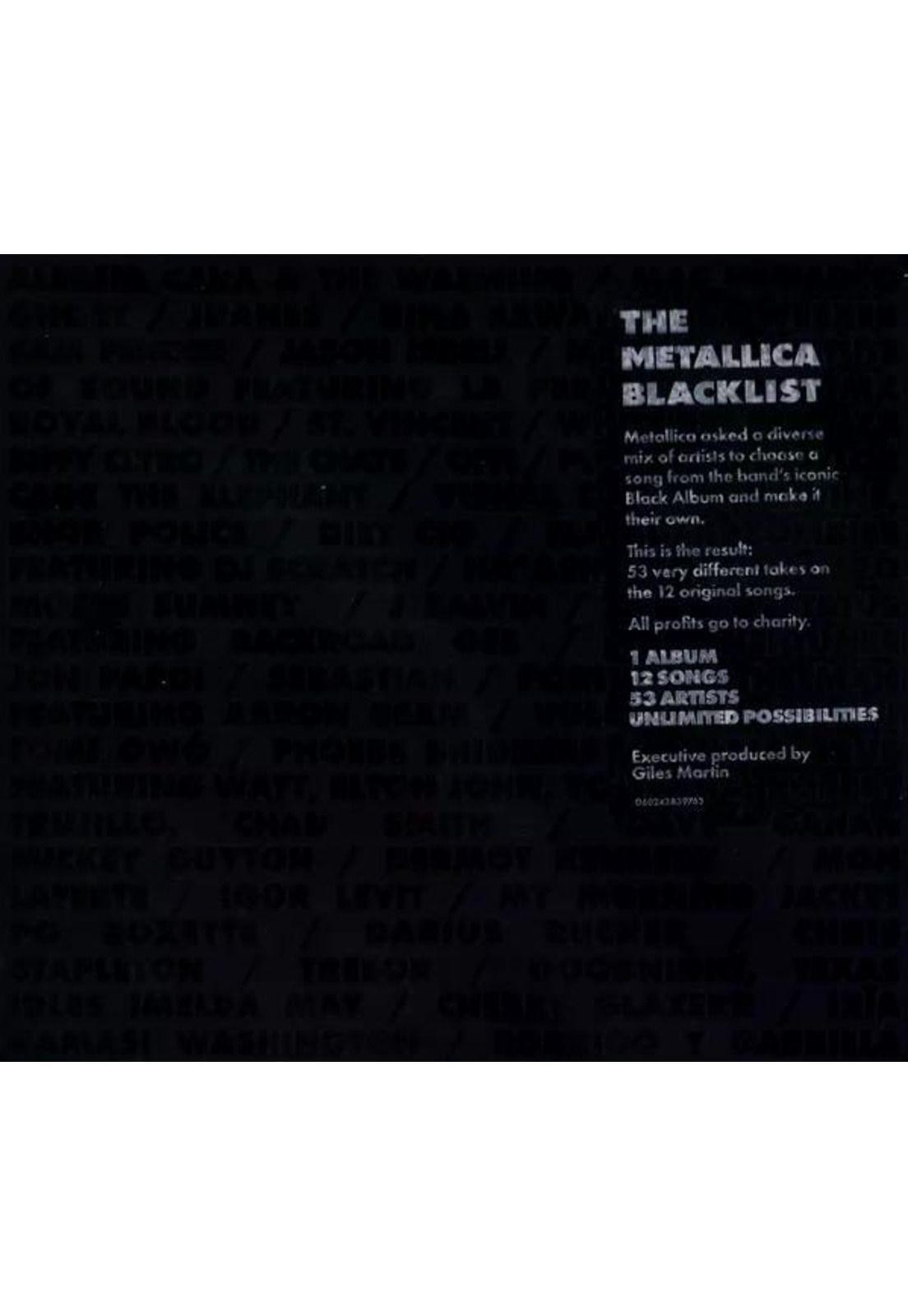 CD VARIOS ARTISTAS/ THE METALLICA BLACKLIST 4CD-1