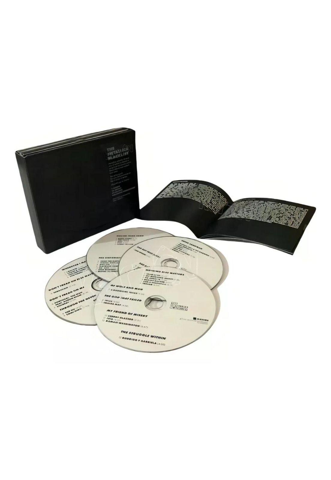 CD VARIOS ARTISTAS/ THE METALLICA BLACKLIST 4CD-3