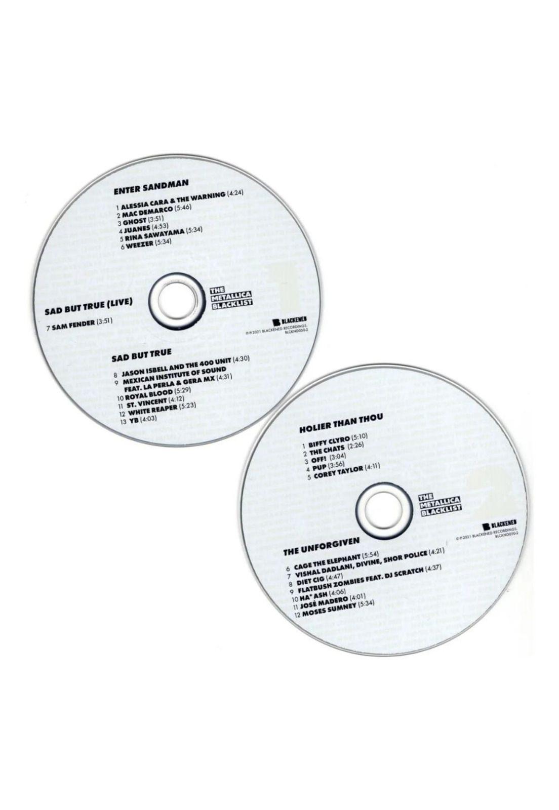CD VARIOS ARTISTAS/ THE METALLICA BLACKLIST 4CD-7