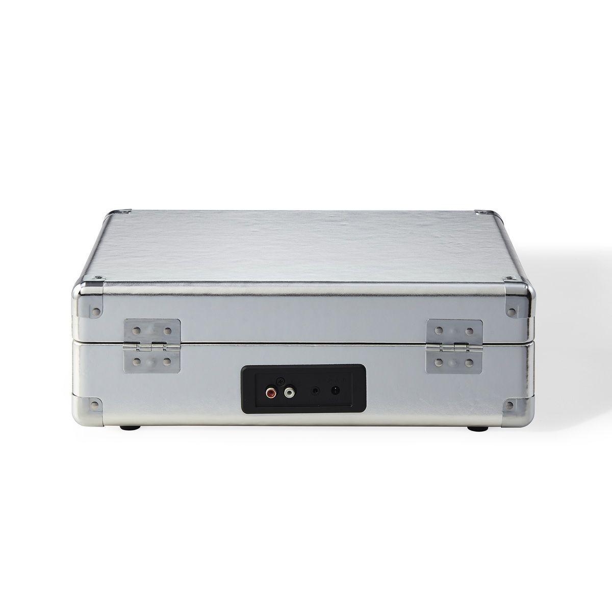 Tornamesa crosley/ cruiser deluxe bt silver + 4lp exclusivos-4