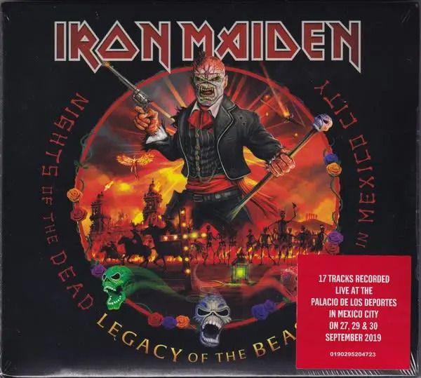 CD IRON MAIDEN/ NIGHTS OF THE DEAD, LEGACY OF 2CD-1