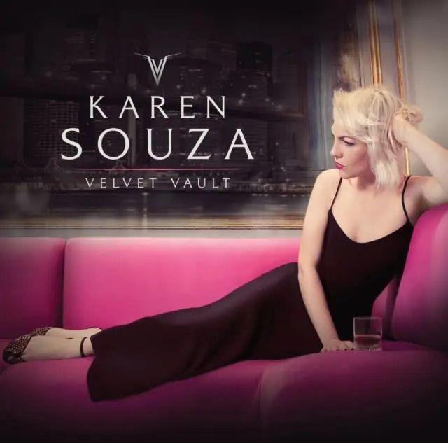 VINILO KAREN SOUZA/ VELVET VAULT (TRANSPARENT VINYL) 1LP-0