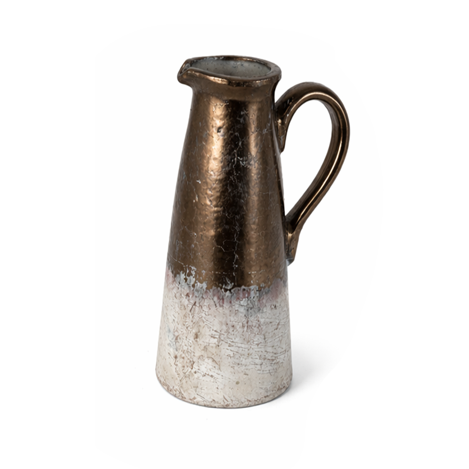 Jarron Asa Ceramica L Copihue Antico Home-4