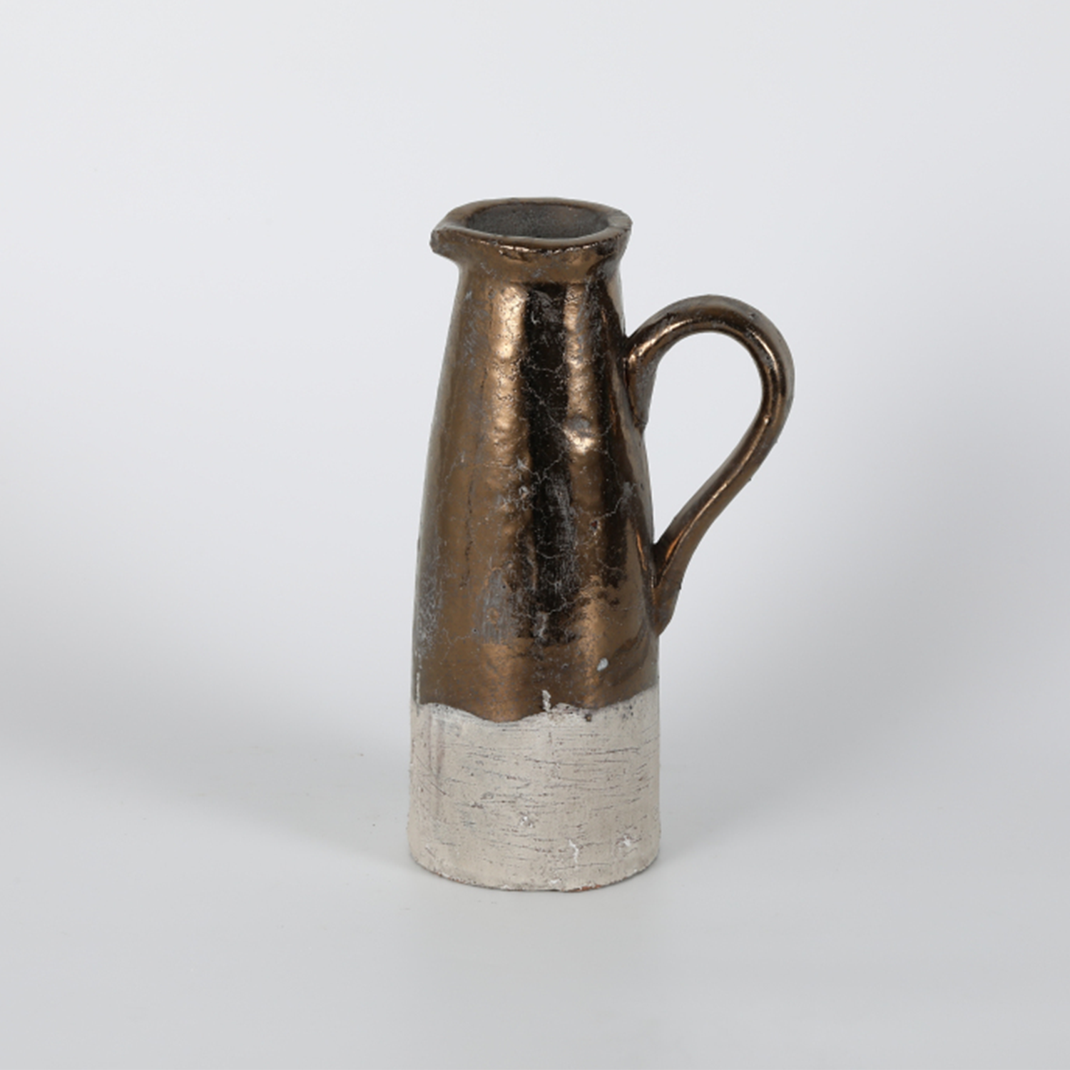 Jarron Asa Ceramica L Copihue Antico Home-5
