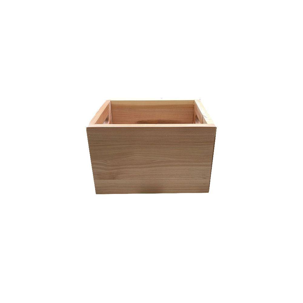 Cajones En Lenga Rustica  18x25x30  Antico Home-1