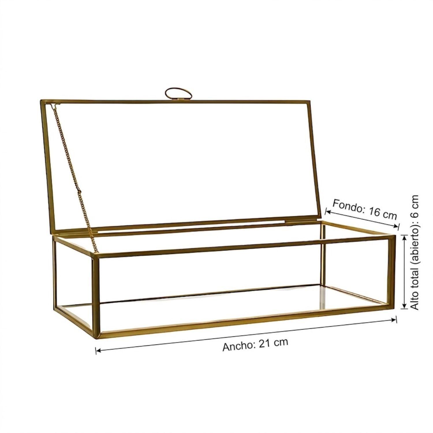 Joyero Vidrio Organizador Petrillo Nordico Antico Home-2