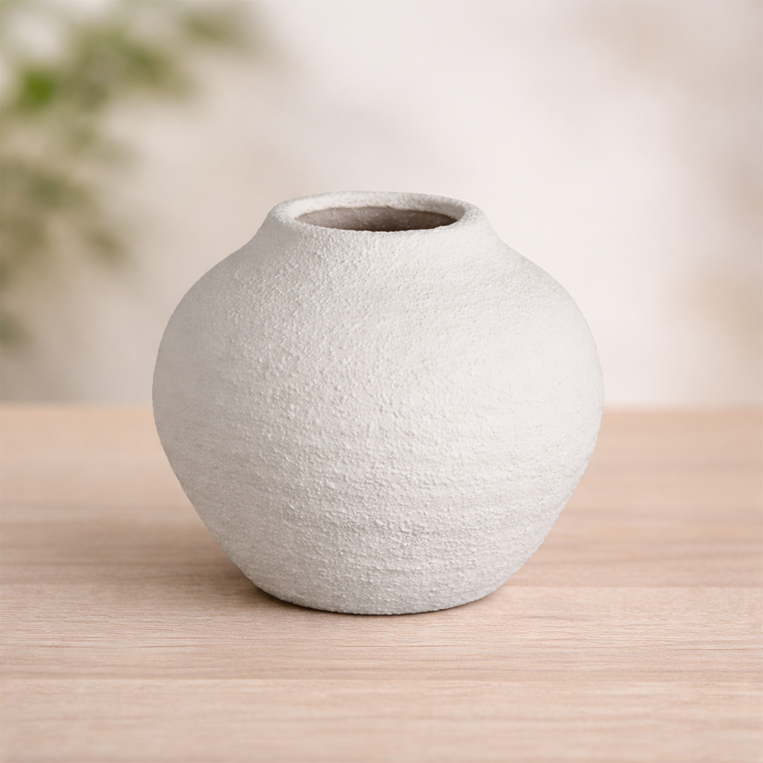 Jarron de Ceramica con Relieve M Mosqueta Antico Home-6