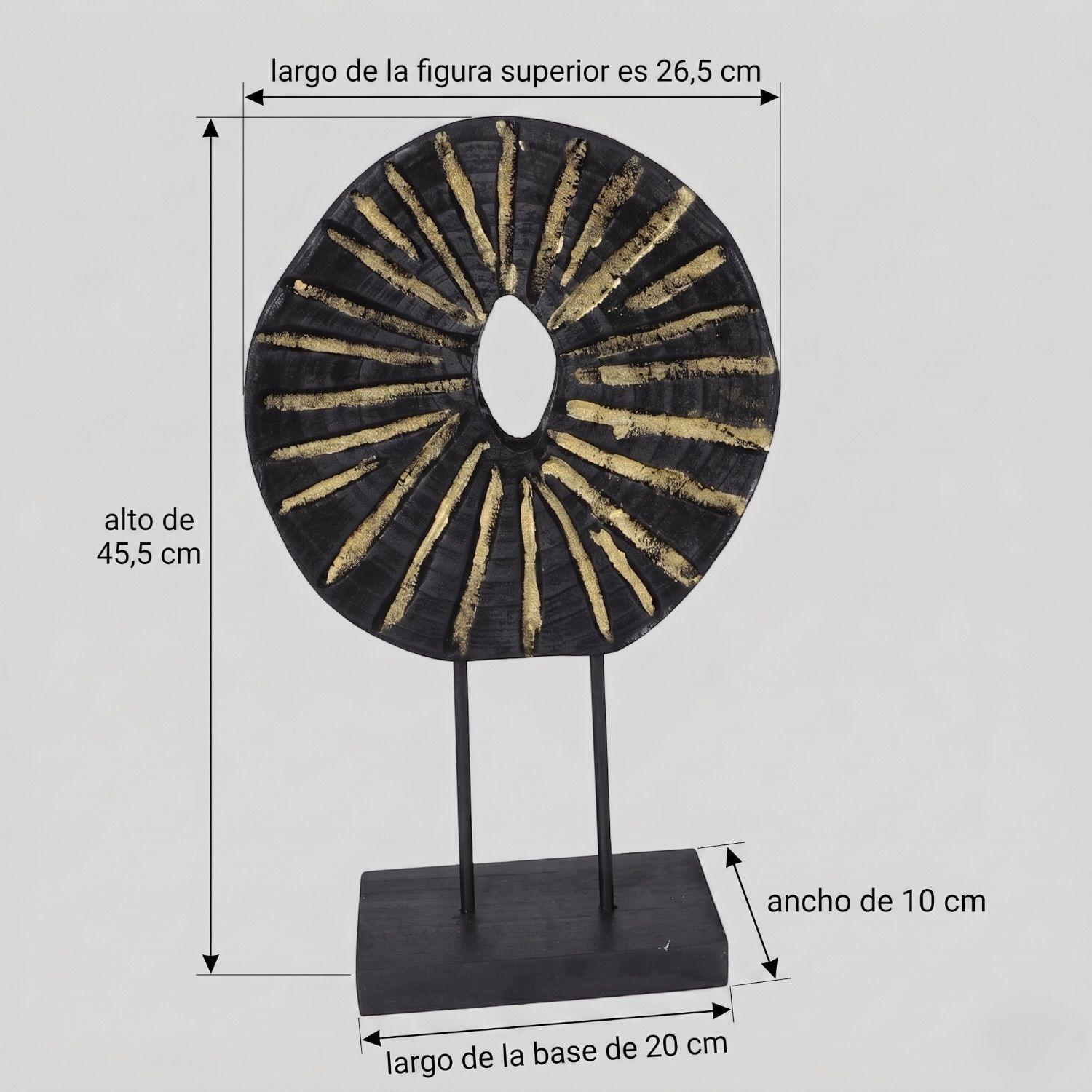 Escultura en Madera de Paulownia Michay Antico Home-2