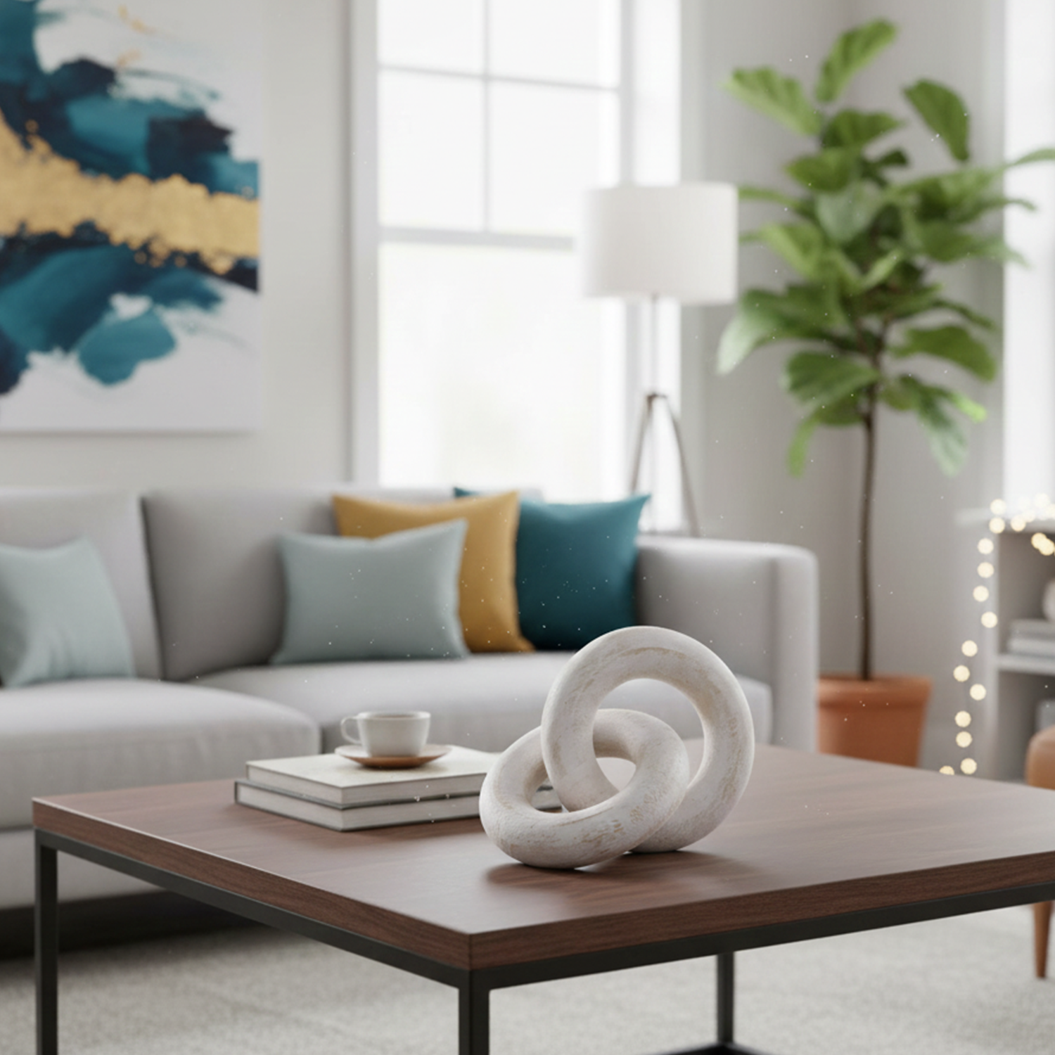 Cadena en Madera de Paulownia Avellano Antico Home-2