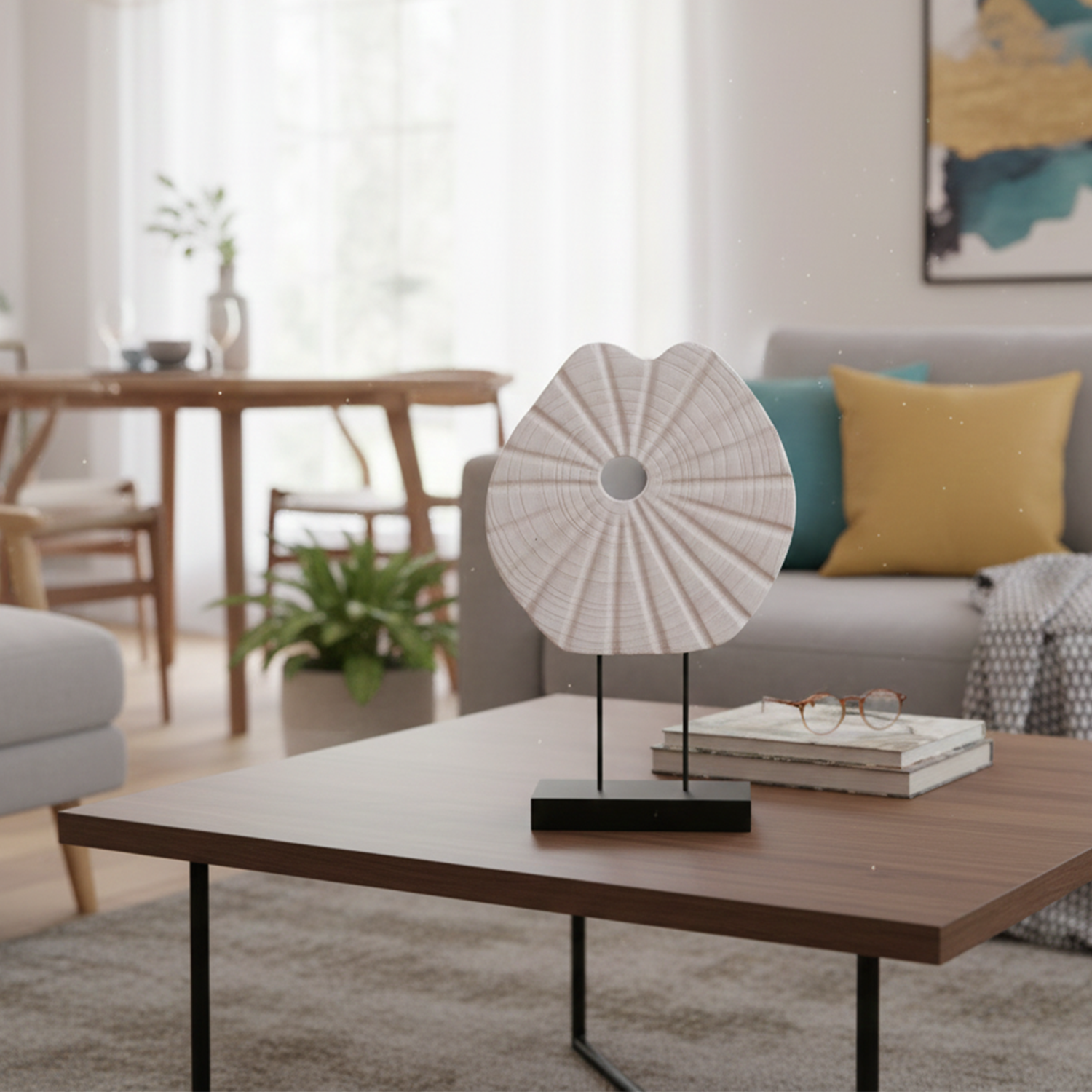 Escultura en Madera de Paulownia Maqui Antico Home-2