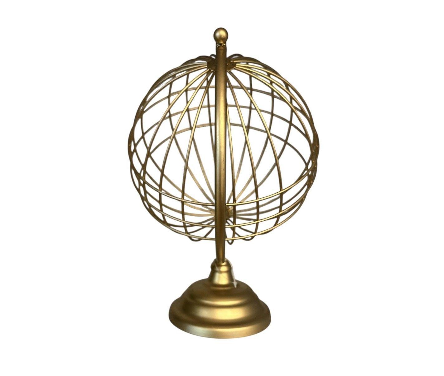 Globo Terráqueo Giratorio Metal Neuquen Antico Home-4