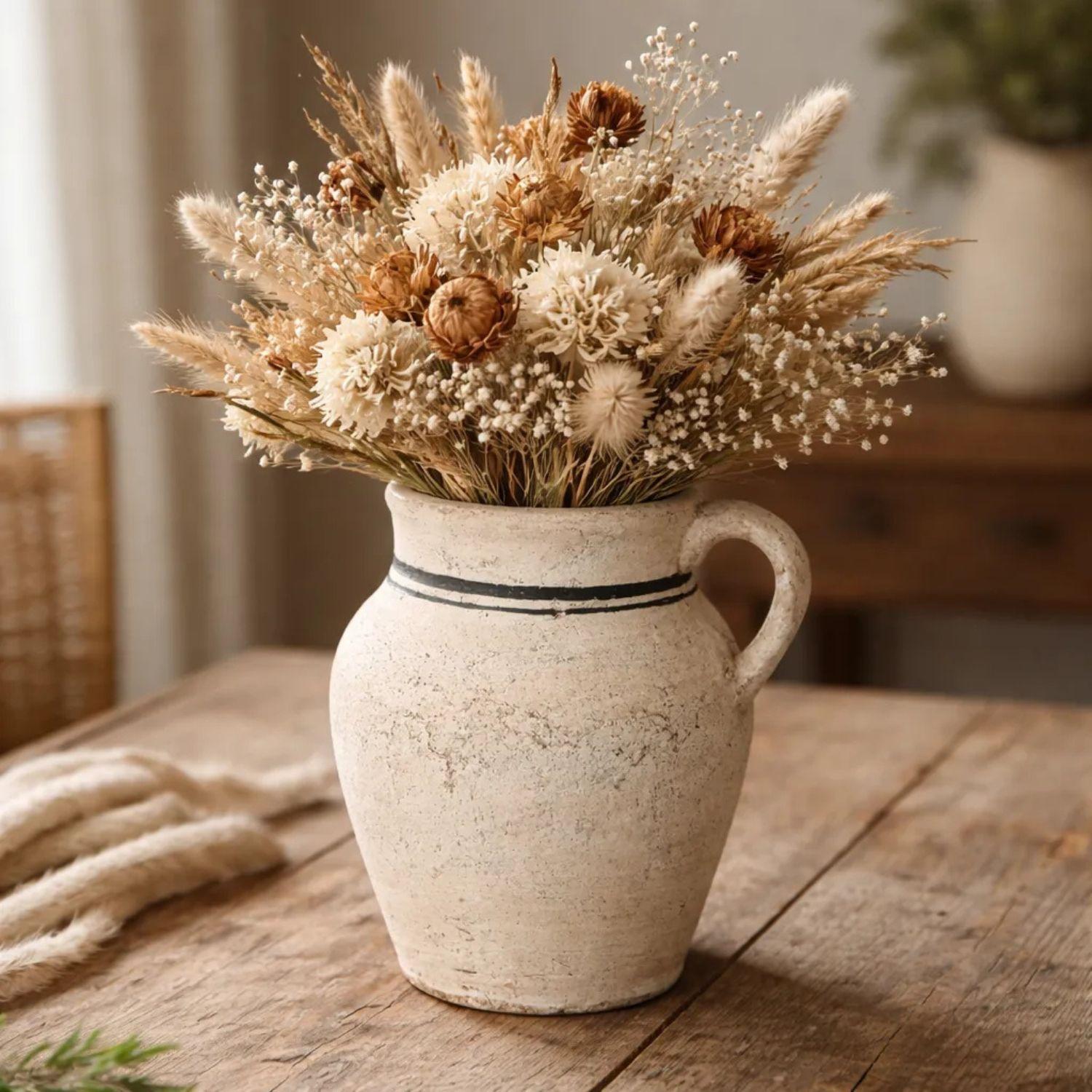 Jarron Ceramico Asas Terracota M Orbea Antico Home-1