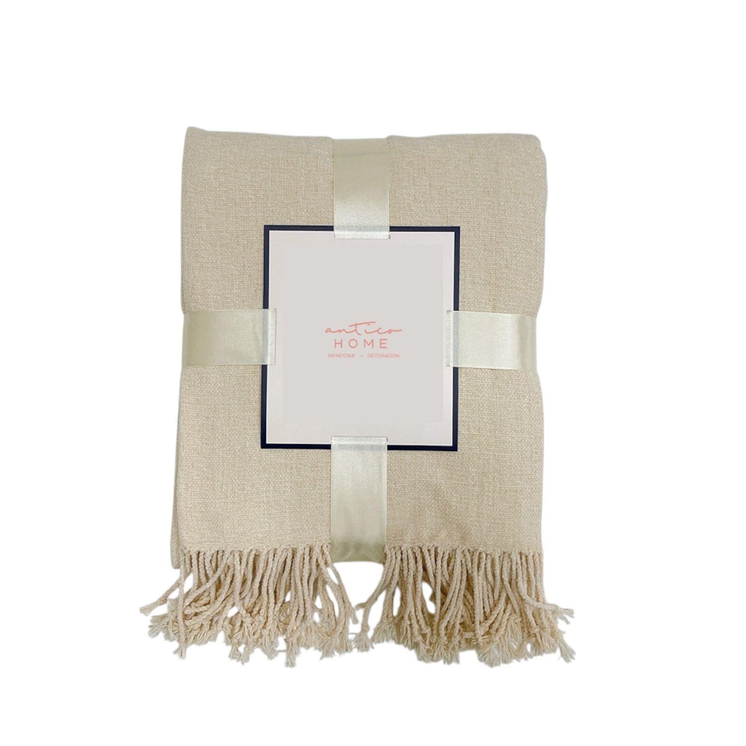 Manta Tejida De Chenilla Cappero 130x190 cm Antico Home-1