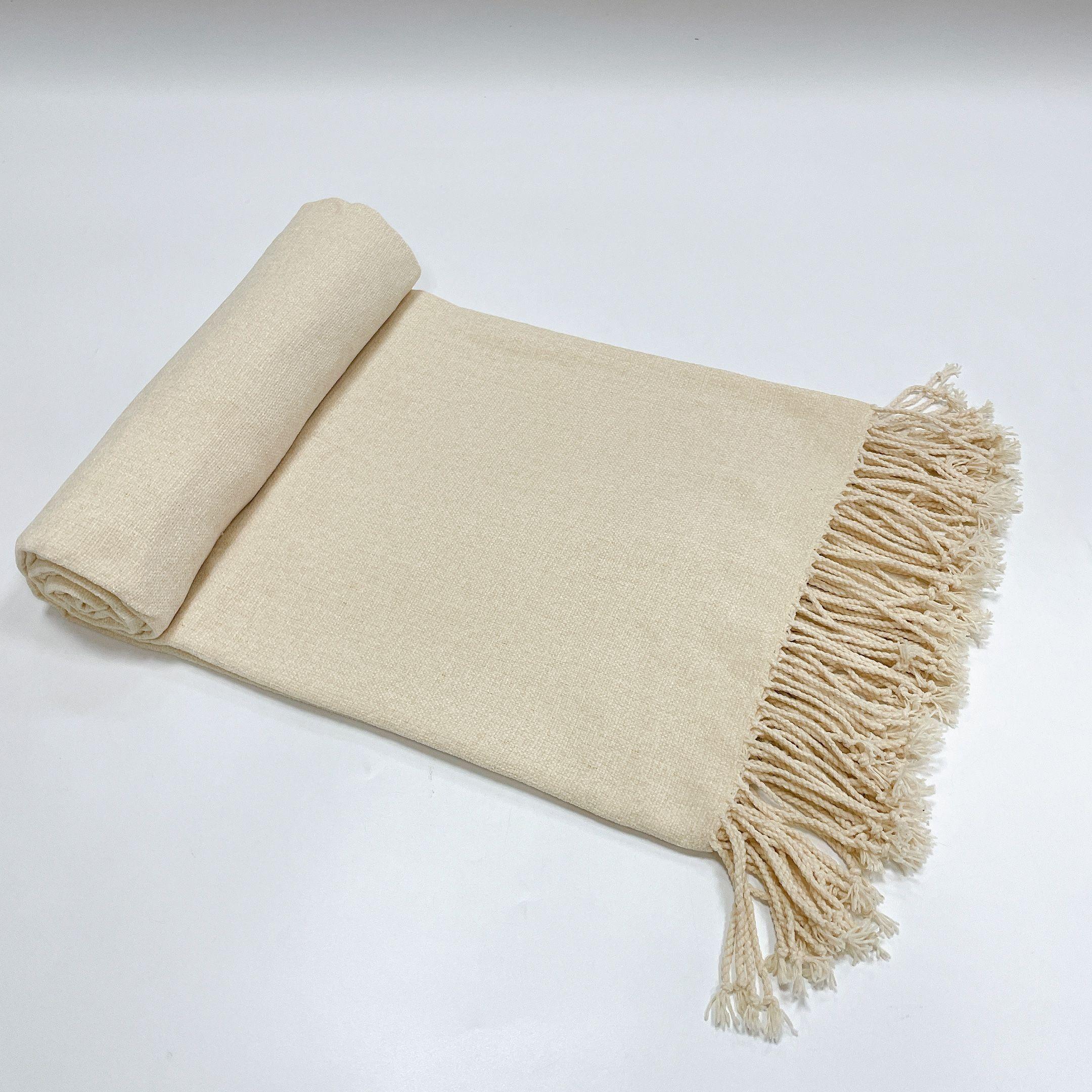 Manta Tejida De Chenilla Cappero 130x190 cm Antico Home-4