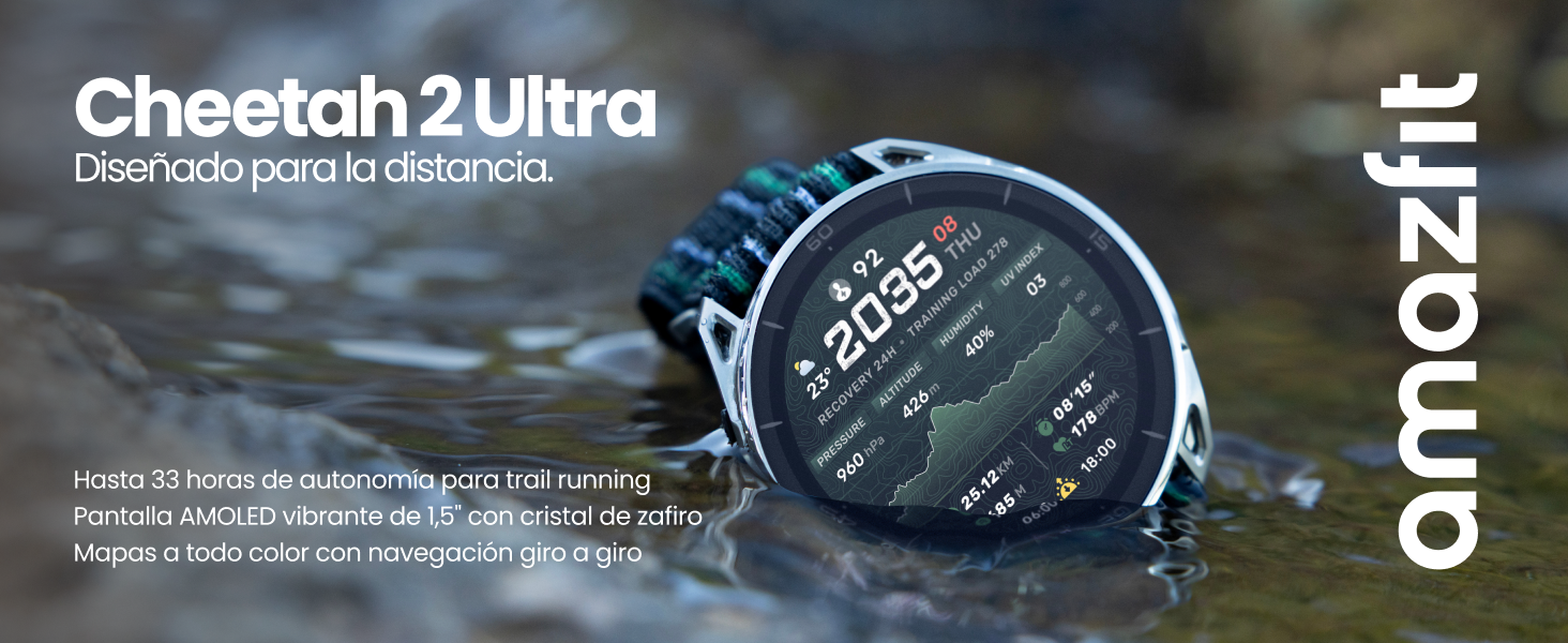 Reloj Inteligente Cheetah 2 Ultra-9