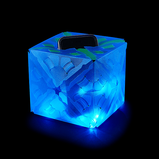 Puzzle con Iluminacion 3D , Elefante-2