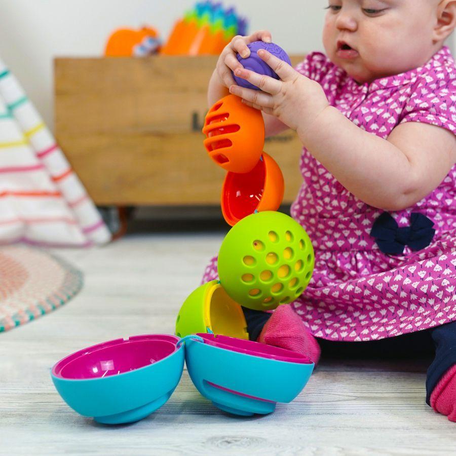 Oombeeball, Pelotas Sensoriales Anidables y Unidas-6
