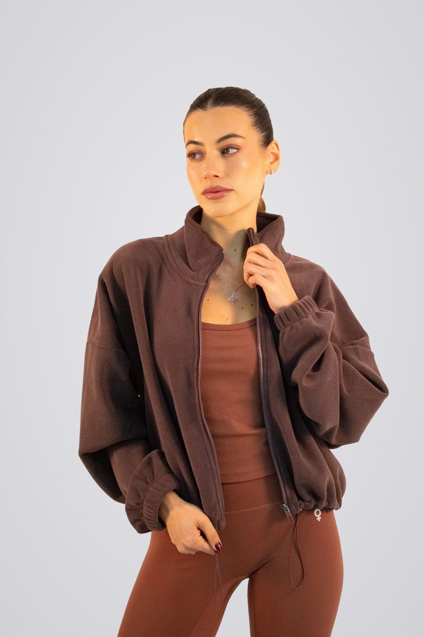 Polerón Polar Mujer Nordik Chocolate 4Women-1