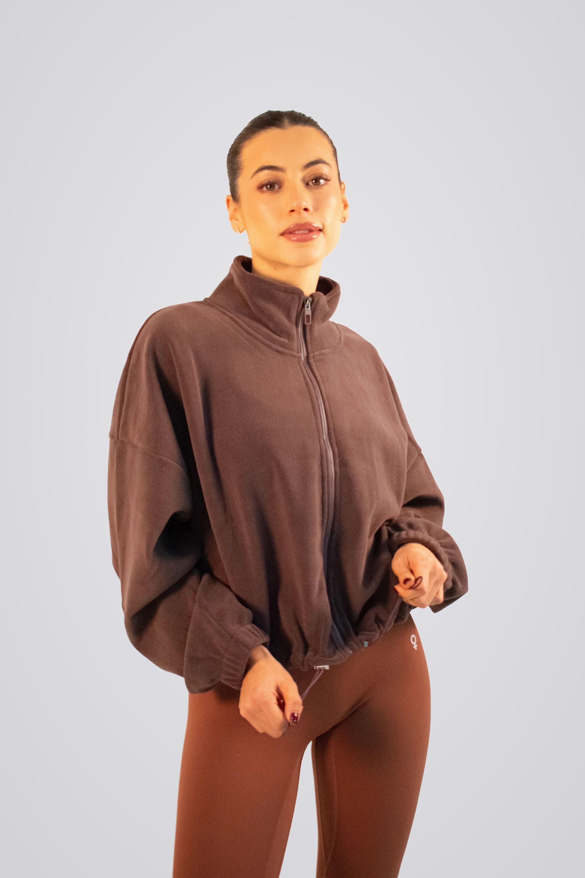 Polerón Polar Mujer Nordik Chocolate 4Women-2
