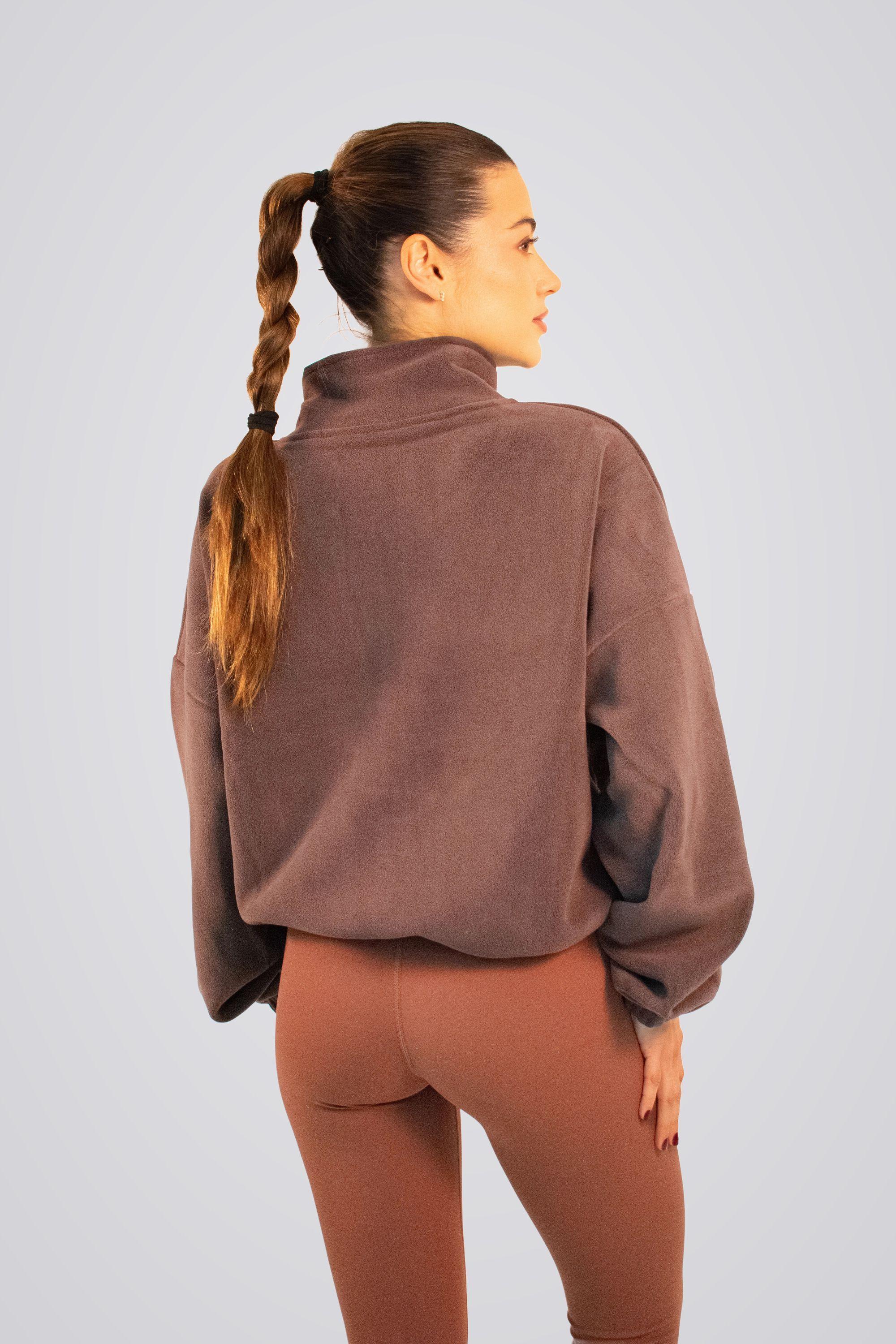 Polerón Polar Mujer Nordik Chocolate 4Women-3