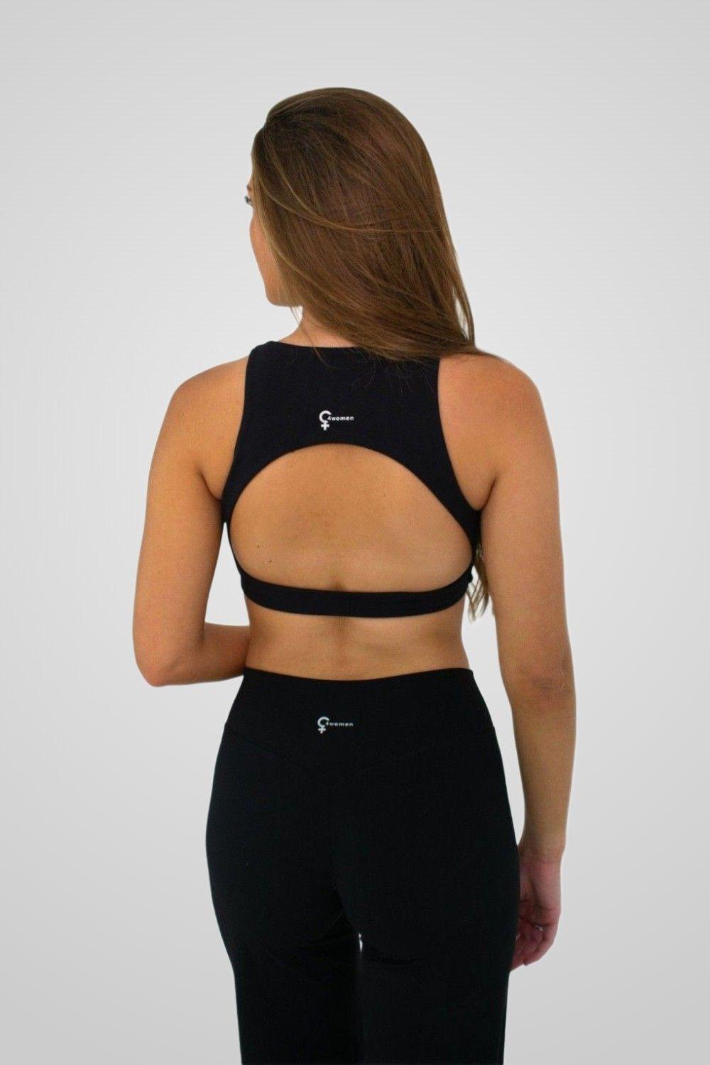 Pantalón Palazzo Deportivo Mujer Black 4Women-4